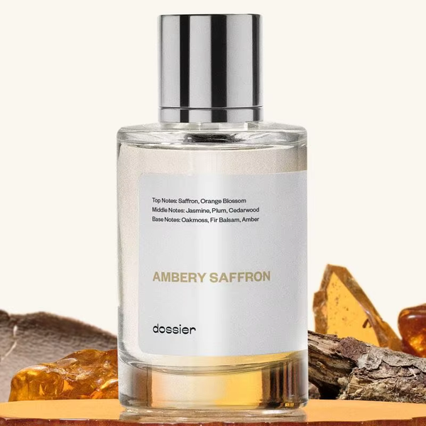 Dossier Ambery Saffron 1.7 Oz Eau De Parfum Spray Perfume Fragrance NEW in BOX
