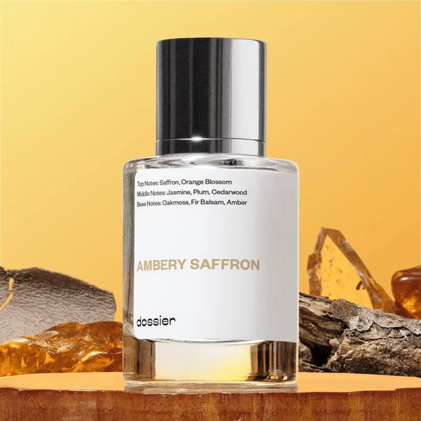Dossier Ambery Saffron 1.7 Oz Eau De Parfum Spray Perfume Fragrance NEW in BOX
