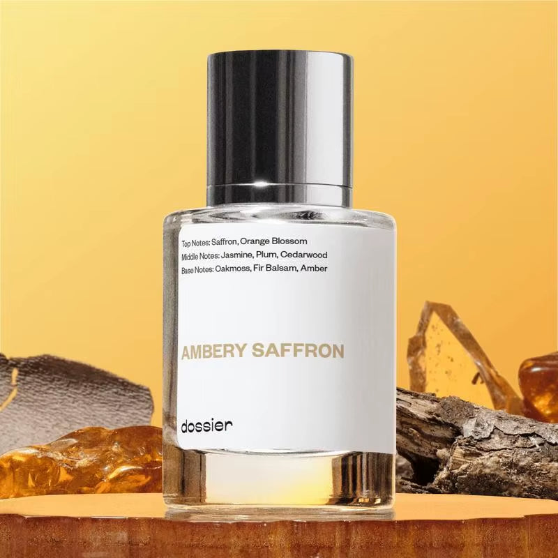 Dossier Ambery Saffron 1.7 Oz Eau De Parfum Spray Perfume Fragrance NEW in BOX